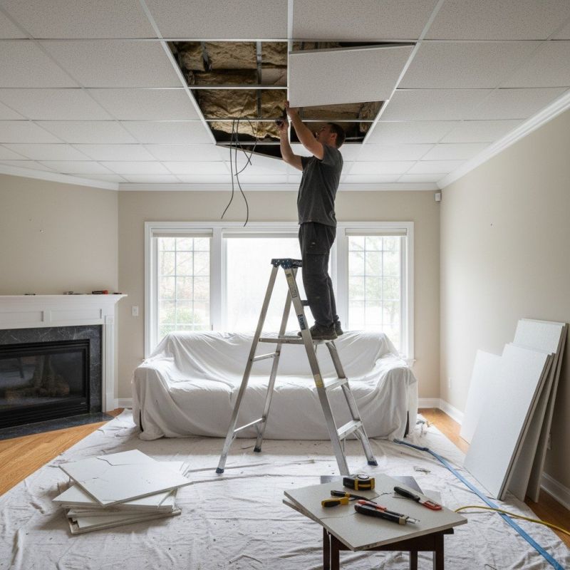 Apartment Ceiling Repair