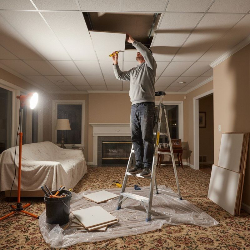 Bedroom Ceiling Repair