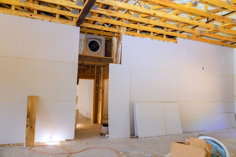 Bedroom Drywall Installation