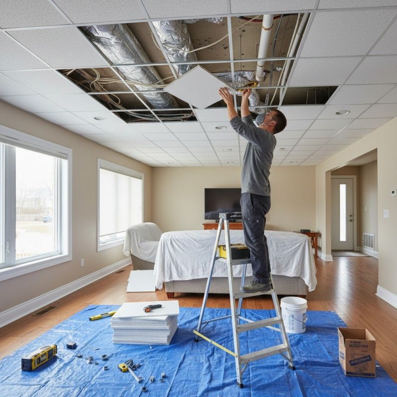 Ceiling Hole Repair