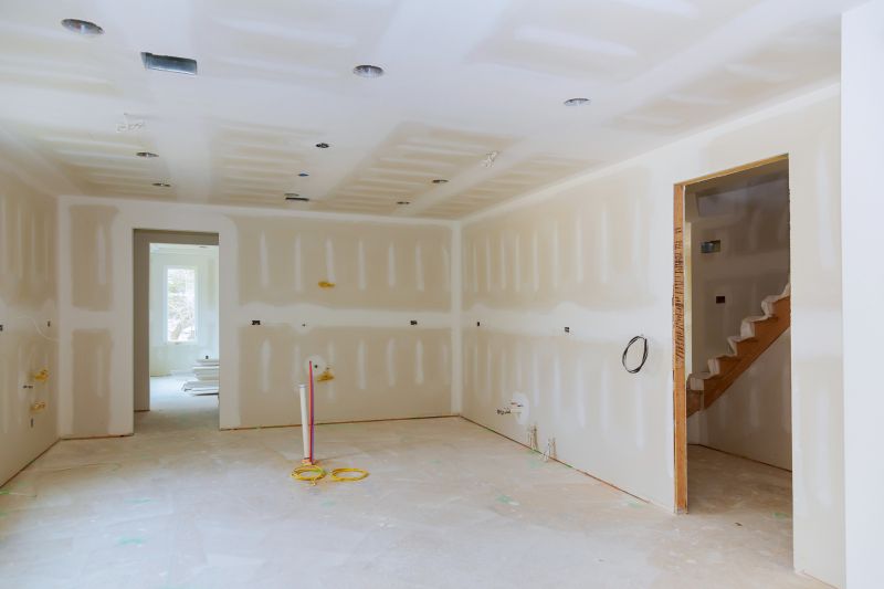 Drywall in a Kitchen Area