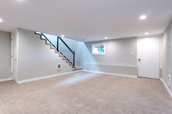Underground Drywall Install